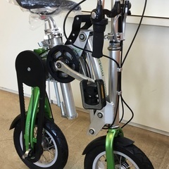 希少車＞モバイキー・ジーニアス 12インチ・折りたたみ自転車・サドル