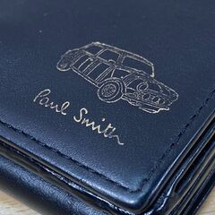 Paul Smith ポールスミス ミニエンボス　三つ折財布 コンパクト 　214の画像