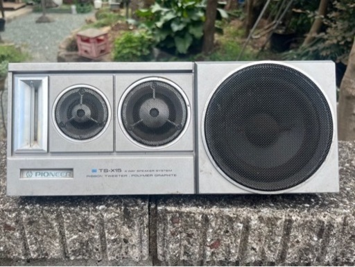 PIONEER パイオニア　TS-X15 スピーカー　旧車　昭和レトロ　片方のみ　当時物