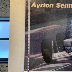 アイルトンセナ　パズル　壁掛け　パネル　f1 レース　ス　フォーミュラ　車　自動車の画像