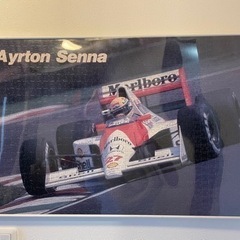 アイルトンセナ　パズル　壁掛け　パネル　f1 レース　ス　フォー...