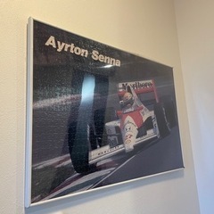 アイルトンセナ　パズル　壁掛け　パネル　f1 レース　ス　フォーミュラ　車　自動車の画像