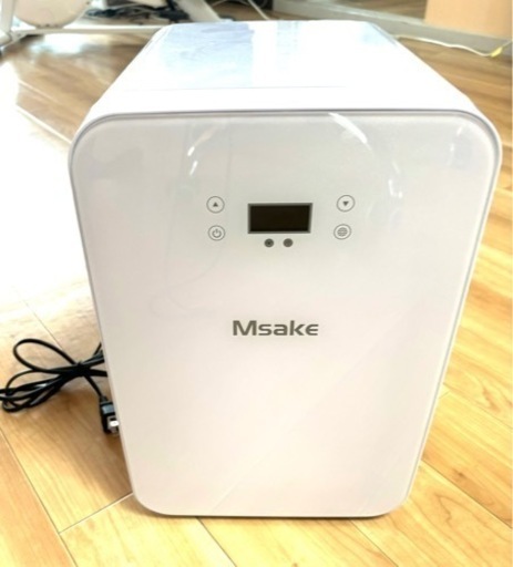 Msake ミニ冷蔵庫 12.8L 小型ポータブル 冷温庫