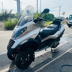 ピアッジオ　ピアジオ　MP3 3輪　側車付オートバイ　普通免許仕...