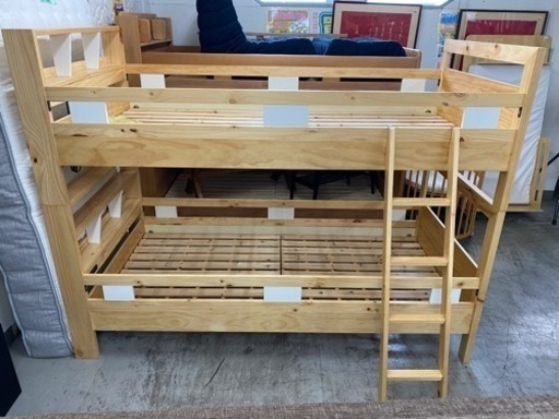 【愛品館 江戸川店 2段ベッド】NITORI（ニトリ）木製 2段ベッド ID:153-018994-007