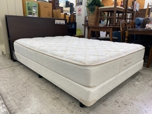 【愛品館 江戸川店 ダブル】 IDC大塚（大塚家具） ダブルベッド ID:153-019131-007