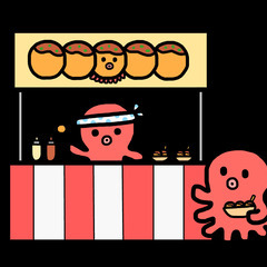 【週休3日可能】キッチンカーでたこ焼き販売員募集【基本給＋歩合】