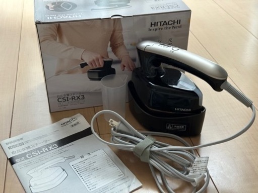 HITACHI スチーマーアイロン 衣類スチーマー