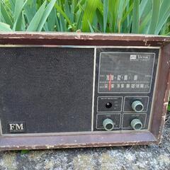 レトロ　木製　ラジオ　ビクター FT-268N FM/AM ラジ...