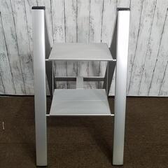 【極美品】長谷川工業 NARROW STEP  薄型アルミステップ  スリムステップ 2段  踏台の画像