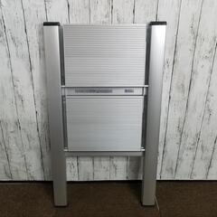 【極美品】長谷川工業 NARROW STEP  薄型アルミステップ  スリムステップ 2段  踏台の画像