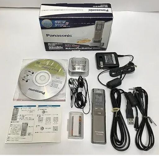 録音機　Panasonic　RR-US500-S　ほぼ新品
