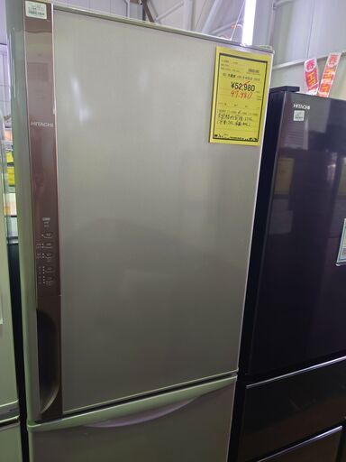 日立　冷蔵庫　R-K38JV　2018年製造