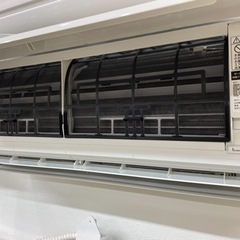 標準取り付け工賃込み　39 ナノイーX　パナソニック　2023年　10畳用ルームエアコン家電 ゴールデンアップルの画像