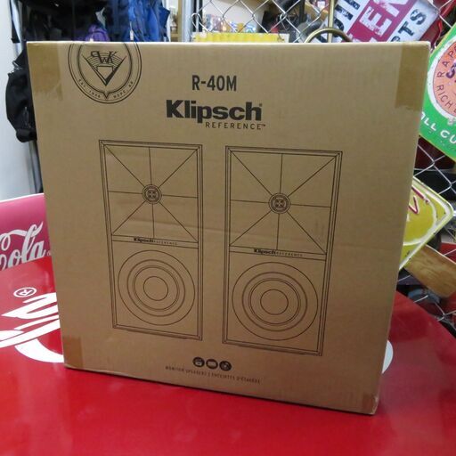 新品未開封 Klipsch/クリプシュ Reference ブックシェルフ型スピーカー R-40M ペア 人気商品!!|江別市のリサイクルショップドロップ
