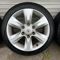 ランドクルーザー純正ホイール　ハイエース車のパーツの画像