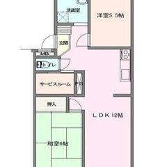 🌺🌺(2LDK)敷金礼金0円✨✨家賃1ヶ月無料✨✨審査通過率◎ご...