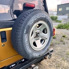 てっちんスペアタイヤ1本　215/75R15 7J　