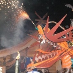柳川　祇園祭　キッチンカー　4台