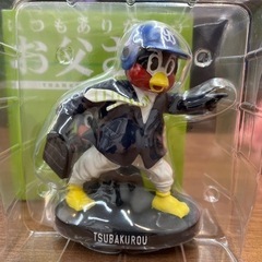 新品　東京ヤクルトスワローズ つば九郎 3Dフィギュア お父さんの画像