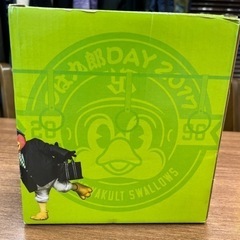 新品　東京ヤクルトスワローズ つば九郎 3Dフィギュア お父さんの画像