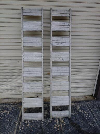 アルミブリッジ0.5トン　軽トラック積込用　日軽０．５ｔ　桟橋　ラダー　アルミ板