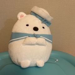 【あげます】しろくま　ぬいぐるみ