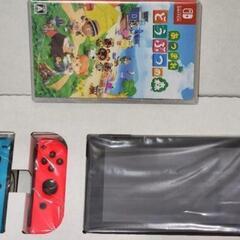 Nintendo Switch本体＋あつまれどうぶつの森ソフト【未使用】の画像