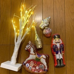 クリスマスオブジェセット