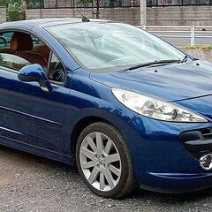 ★予備車検付★プジョー207CC★プレミアム★本革シート★カロッツェリアナビ★バックカメラ★ドラレコ★純正17アルミ他の画像