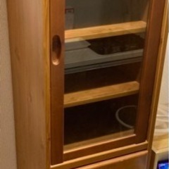 家具 収納家具　食器棚　0円