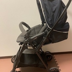 やりとり中】combiコンビ スゴカルエアー エッグショック AM ネイビー