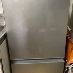 (美品)冷蔵庫 ブラッシュシルバー AQR-13K-S [2ドア...