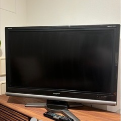SHARP 液晶テレビ 37インチ 7/28まで