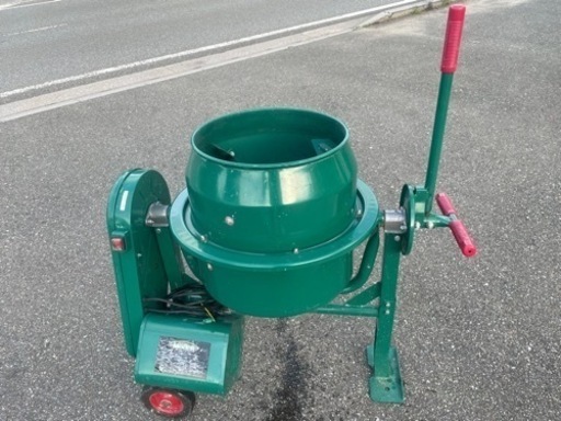 ☆中古品 コンクリートミキサー WPM-30DX 50L 100V 動作問題なし☆