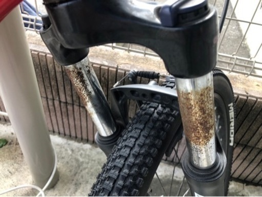 自転車 MERIDAマウンテンバイク+アクセサリー