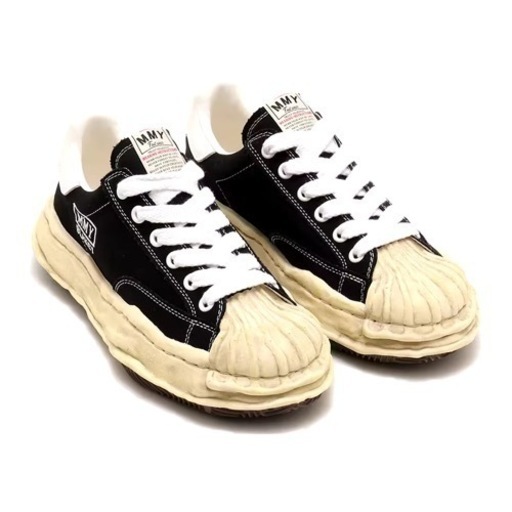 Mihara Yasuhiro Blakey Dyed Low Black 41 ミハラヤスヒロ　スニーカー
