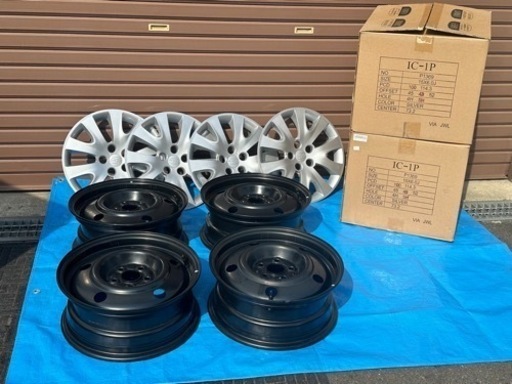 スバル純正　スチールホイール15インチ