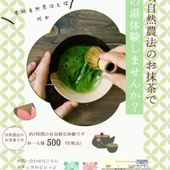 自然農法のお茶を楽しむ会