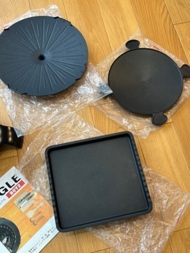 赤外線直火調理の卓上調理器　ほぼ新品！
