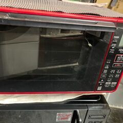 ☆中古￥6,000！HITACHI　オーブンレンジ　家電　2023年製　MRO-HE4Y(R)型　2023年製　【BG013】