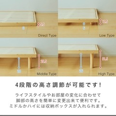家具 ベッド シングルベッドの画像