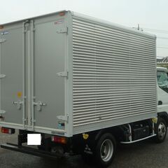 R4 キャンター 3.0 全低床 ディーゼル 2tアルミバンAT ホワイト 走行45,000km バックカメラ　スマートキー　BTオーディオ　LEDライト　LEDフォグランプ　ABS　エアバック　ラッシングレール2段　　16919の画像