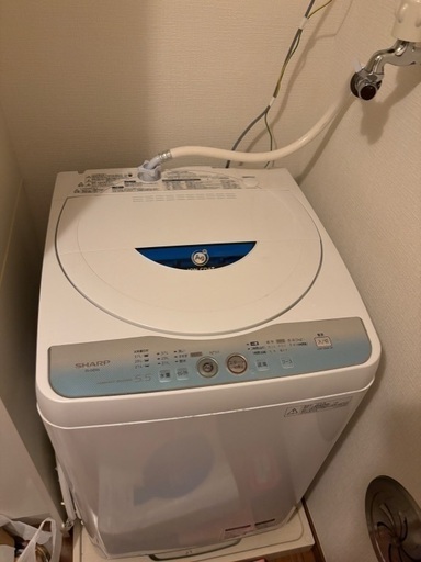 洗濯機　SHARP