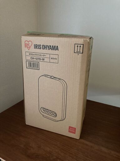 【引取限定】アイリスオーヤマ セラミックファンヒーター 1200W CH-127D
