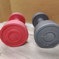 ダンベル　1㎏×2個セット　の画像