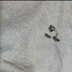 j→→→m10-18-刻印/ブリリアントダイヤモンドＣＺハートパヴェピアスC＊Bの画像