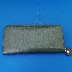 【BARCOS】ベストセラー"緑の財布"　長財布(ラウンドファスナー/レザー)の画像