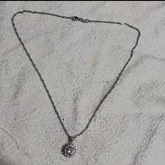 ≒j→→→m10-18-ブリリアントカット大粒ダイヤモンドＣＺエクセレントペンダントネックレスの画像