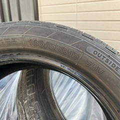 165/55/R15 ４本セット難あり